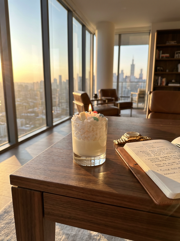 Bougie parfumée Abondance Homme