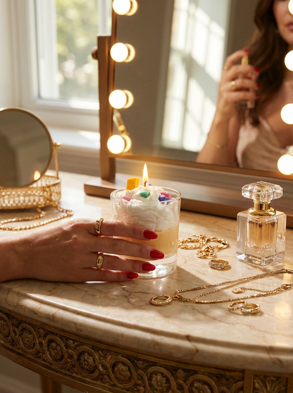 Bougie parfumée Abondance Femme