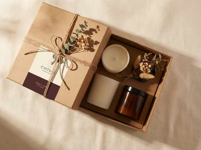 Cadeaux Offrir — bougies artisanales en cire végétale Ombraie