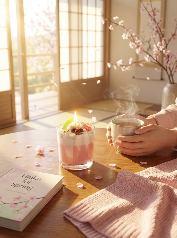 Bougie parfumée Fleur de Sakura