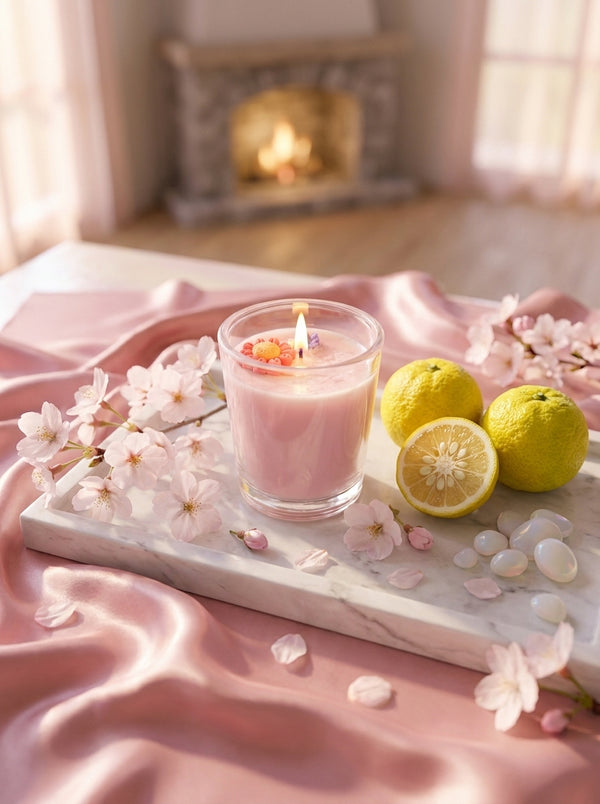 Bougie parfumée Fleur de Sakura
