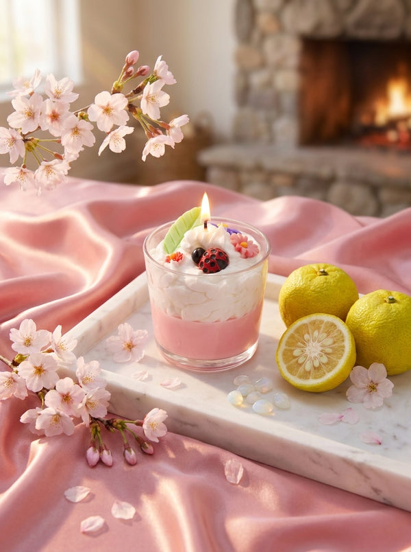 Bougie parfumée Fleur de Sakura