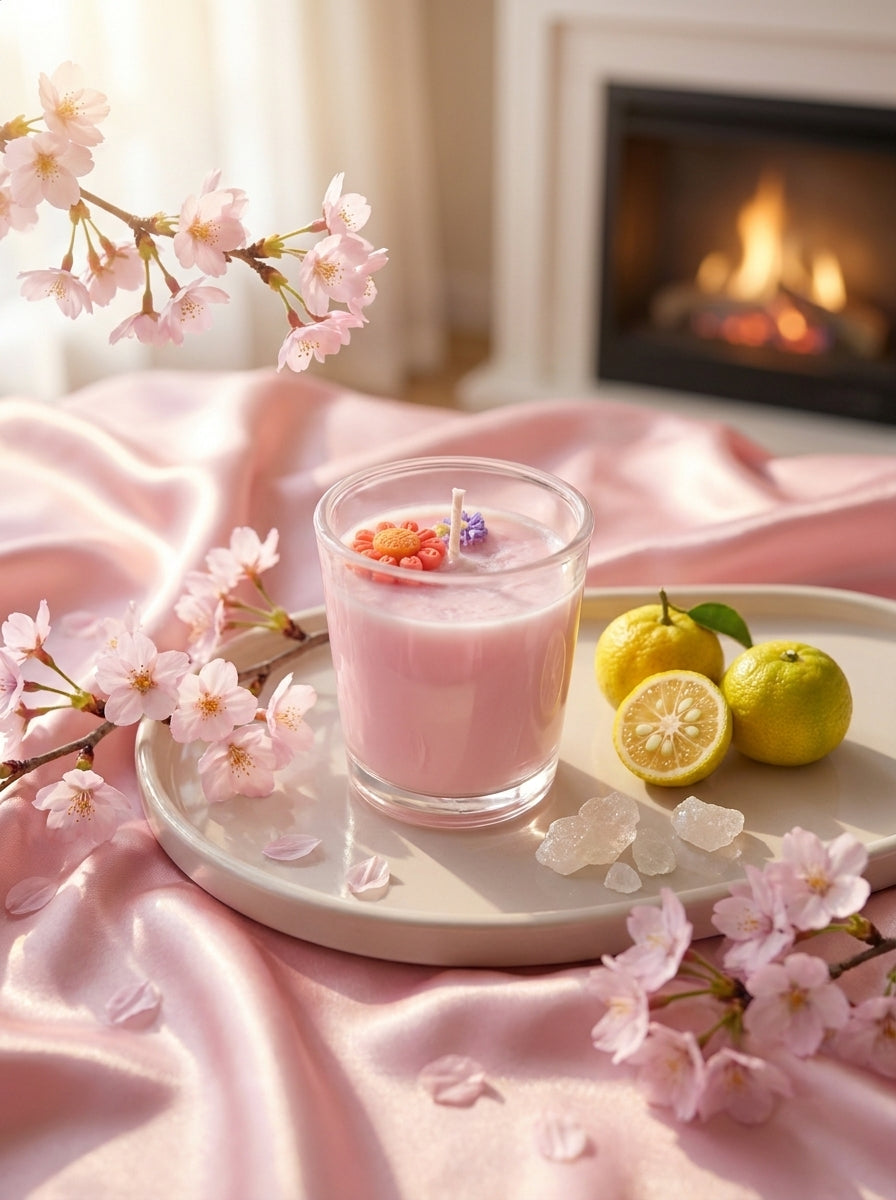 Bougie parfumée Fleur de Sakura